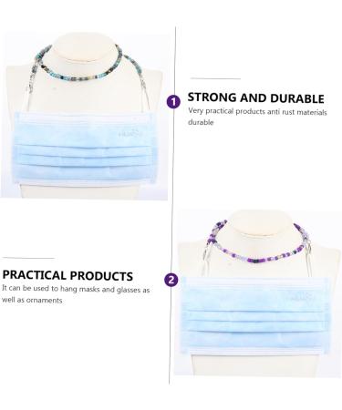 Fomiyes 2pc Glasses Mask Chain - Pearl Earring & Multifunctional Lanyard for Glasses & Masks | Practical Tea Towel Holder - Buy Online on GoSupps.com