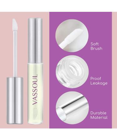 Vassoul Lip Plumper Set - Natural Gloss for Fuller, Hydrated Lips - Buy Online on GoSupps.com