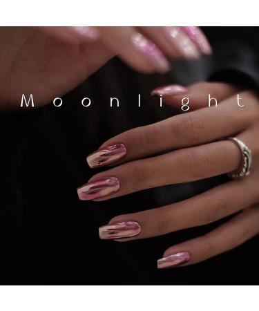 Chrome Nail Powder Aurora Mirror Effect for DIY Nail Art - 2pcs (10+05) - Buy Online on GoSupps.com