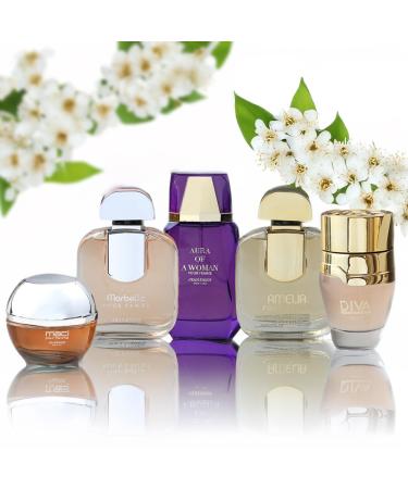Jean Rish Marbella Eau De Parfum - Perfume for Women (3.4 Fl Oz / 100ml) with Jasmine Vanilla & Black Currant Notes - Long Lasting and Luxury Fragrance - Buy Online on GoSupps.com