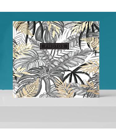 Karrma Ltd. Photo Album 200 Pockets for 6x4 Photos with Memo Section and Gold Leaves - Stiff Backed Padded Cover - Slip in Pockets (7592) - Buy Online on GoSupps.com