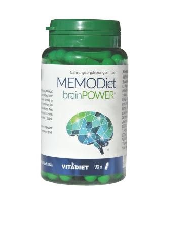 Memo concentration brain brain booster 60 capsules ginkgo gotu kola green tea extracts for nervous system resilience brain blowing performance performance concentrations tablets