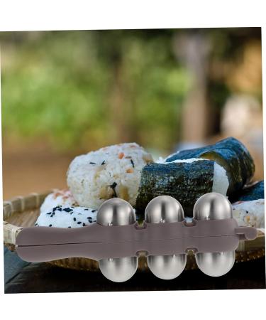 Alipis 1 Set Rice Ball Mold Silicone Molds Onigiri Shaper Convenient Bento Making Mold Shaker Child Mini - Buy Online on GoSupps.com