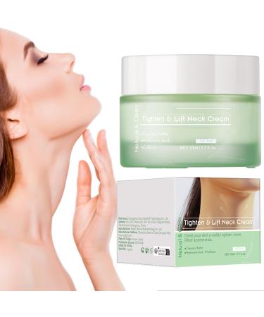 Neck Firming Cream - Tighten & Lift Neck Cream | Neck Cream for Wrinkles & Fine Lines | Smoothes Wrinkles Skin Tightening and Repair Cream | Anti-Aging Neck Cream for Tightening Sagging Skin (50ml)