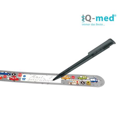 Emergency Bracelet for Children by iQ-med | Waterproof Writeable & Reusable | Set of 6 for Girls - Ideal for Safety & Fun - Buy Online on GoSupps.com