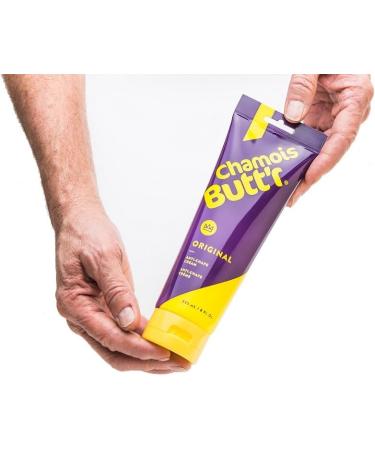 Chamois Butt'r Original Anti-Chafe Cream 8 oz Tube & Her' Anti-Chafe Cream 8 Ounce Tube - Buy Online on GoSupps.com