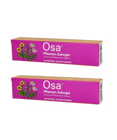 Osa herbal toothpaste I 2x 20g in a value pack I plus PharmaPerle giveaway