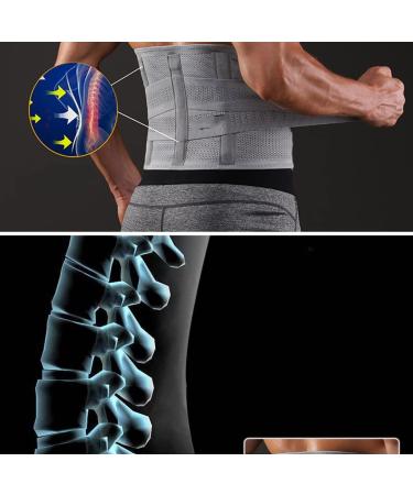 Orthopedic Waist Back Support Belt Trainer - Corset Sweat Brace for Spine Relief | Sizes S-XL - Buy Online on GoSupps.com