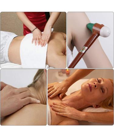 Healifty Back Massage Hammer - Silicone & Wooden Rod for Arthritis Pain Relief | Long Body & Leg Massage Tool - Buy Online on GoSupps.com