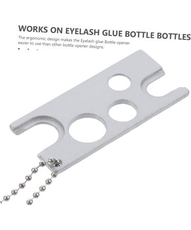 minkissy 1 Set Grafting Eyelash Tool Eyelashes Remover for Extensions Eyelash Remover Lashes Glue Lash Glue Bottle Plug Glue Bottle Stoppers Lash Glue Bottle Tips Glue Bottle Removers Metal - Buy Online on GoSupps.com