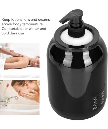 Massage Oil Heater with Temperature Control | Portable Single Bottle Pump for Massagers | EU Connector | 110-240V - Buy Online on GoSupps.com