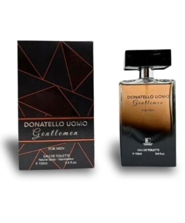 Donatello UOMO Gentleman For Men Amber Woody fragrance for Men. Eau de Toilette Cologne 3.4 Oz EDT Spray - Buy Online on GoSupps.com