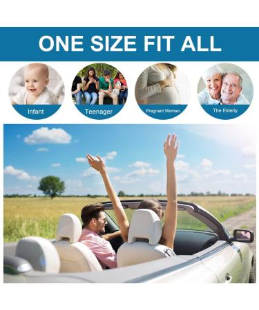 Travel Motion Sickness Wristbands - Natural Nausea Relief (4 Pairs) - Buy Online on GoSupps.com