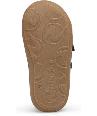 Naturino Cocoon VL Leather First-Steps Shoes 7 UK Child - Brown - Buy Online on GoSupps.com