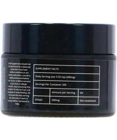 Mountain Gold Shilajit 30g - Original Himalayan Organic Shilajit - Gold Grade 100% Pure - Rich in Fulvic & Humic Acid - Immune System & Vitality Booster - Vegan Supplement - Buy Online on GoSupps.com