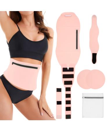 Oil Wrap Pack for Waist Thyroid Neck Oil Liver Wrap Pack Kit Oil Wrap Organic Cotton Flannel Reusable Oil Compress Wrap Pad for Liver Detox Inflammation (Style 1)