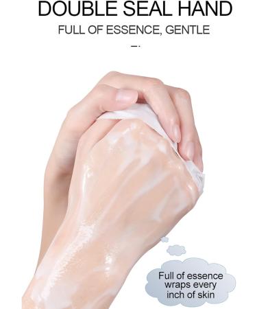 Shefave Moisturising Gloves Hand Mask - 3 Pairs for Dry Hands Repair & Anti-Aging with Goat Milk Essence - Buy Online on GoSupps.com