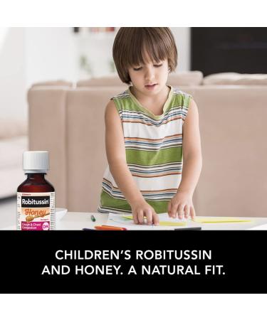 Children's Robitussin Honey Cough & Chest Congestion DM and Nighttime Cough DM Variety Pack - 4 Fl Oz Bottles (Pack of 2) - Buy Online on GoSupps.com