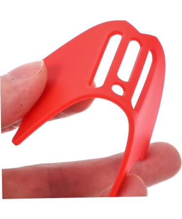 Baluue Eyeliner Eyelash Shield Eyelash Applicator Tool Women Eyeliner Stencils Red 10.3x3.8cm Red - Buy Online on GoSupps.com