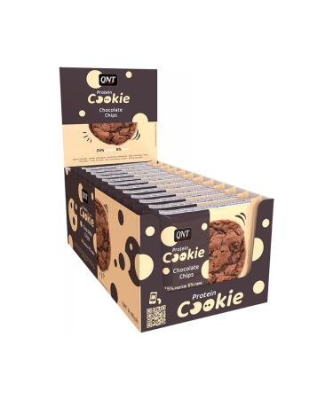 QNT Protein Cookie (12x60g) Chocolate Chip