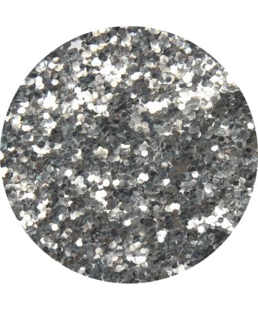 Eulenspiegel Eulenspiegel 907412 Organic Silver Glitter Coarse 6 g Biodegradable Face and Body Glitter