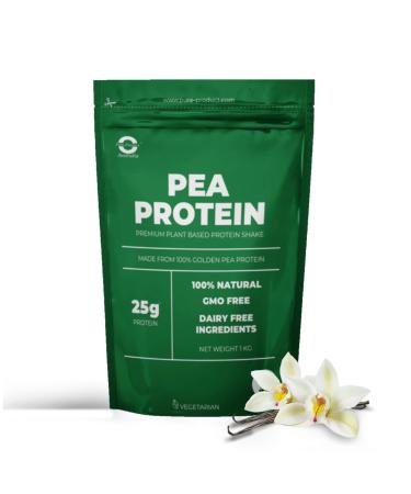 Pure-Product Australia-Pea Protein Isolate Powder (Vanilla) 2.2 lbs-Vegetarian Friendly