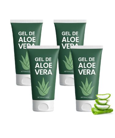 Hengxuan Soothing Moisturizing Gel with Aloe Vera - Natural Plant-Based Moisturizer for Face and Body Fast-Absorbing Non-Greasy Formula Enriched with Vitamin E (4)