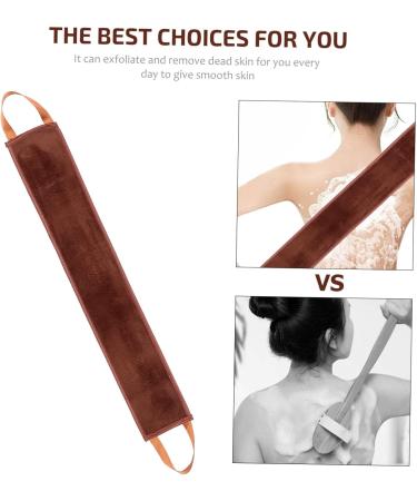 FRCOLOR 1pc Back Applicator Facial Tool Face Tape Bath Gloves Tanning Glove Face Tan Mitt Bath Mitt Back Wiping Belt Back Stretching Strip Back Beautify Belt Flocking Take a Bath Body Wash - Buy Online on GoSupps.com