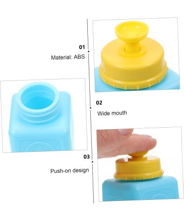 Healeved Nail Remover Bottle Nail Polish Cleaner Bottle Liquid Dispenser Nail Cleaner Liquid for Cleaning Nail Polish Remover Dispenser Bottle Empty Bottle Plastic Manicure - Buy Online on GoSupps.com