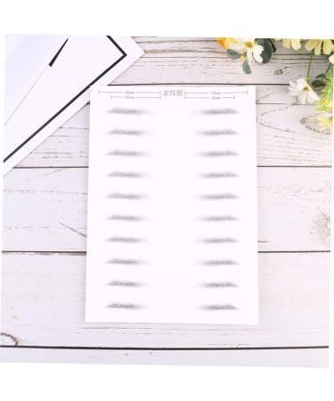 FOMIYES 2 Pairs Makeup Stickers Makeup Stuff Eyebrow Stickers Eye Brow Eyebrowsb Supplies Bionic 6d The Lazy - Buy Online on GoSupps.com