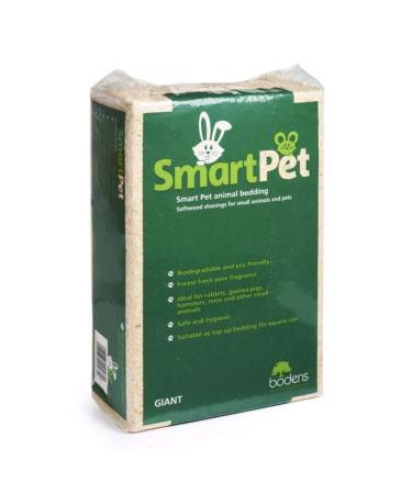 Smart Pet Wood Shavings Small Pet Bedding 10kg clear