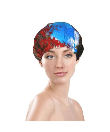 Killarney National Park Printed Shower Cap - Waterproof & Fits All Head Sizes - Ideal for Women - Buy Online on GoSupps.com