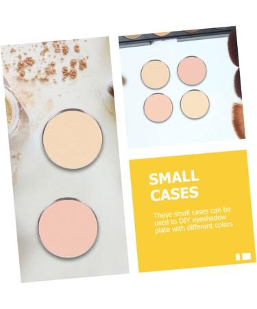 Balacoo 200 Pcs Eye Shadow Disk Eyeshadow Small Cosmetic Palettes Lipsticks Holder Miss Vice Board Tinplate - Buy Online on GoSupps.com