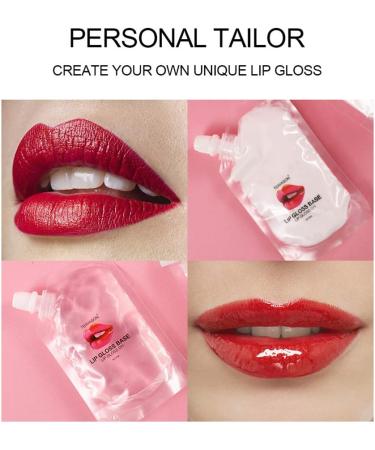 SPIER Moisturizing Lip Gloss Base | DIY Handmade Lip Makeup Primer - 50ml | Premium Quality for Perfect Lip Gloss Creation - Buy Online on GoSupps.com