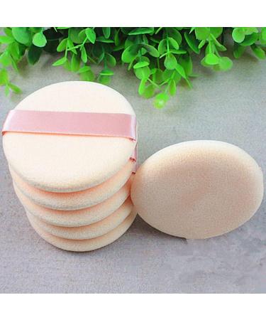 5 Pcs Face Powder Puff Soft Beauty Cosmetic Sponge Puffs Women Makeup Tools Durable and Useful - Buy Online on GoSupps.com