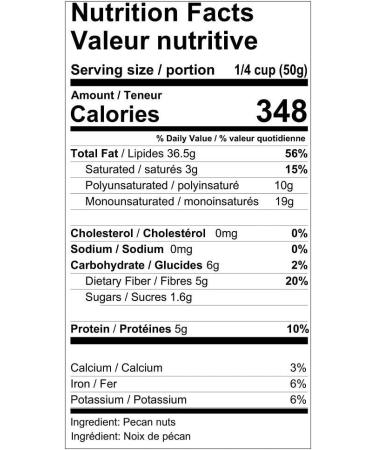 Simply Nuts Wholesale Raw Pecans Halves 1.5Kg 6Kg 11.35Kg (6KG (4 x 1.5kg - $3.05/100g)) - Buy Online on GoSupps.com