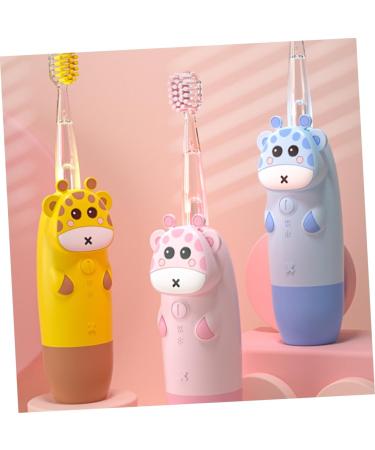 Children's Electric Toothbrush - Sonic Tooth Cleaner for Kids - Pink - 1 Set - Buy Online on GoSupps.com