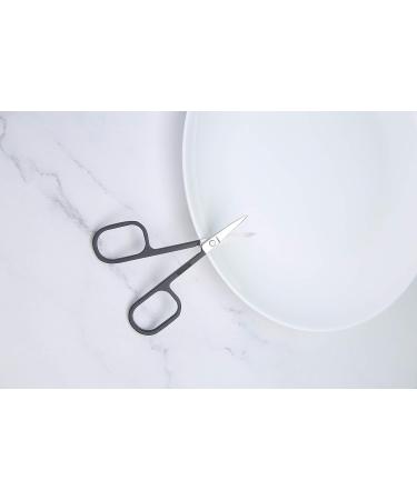TSG Luxury Professional Stainless Steel Nail Scissors Cuticle Sharp Toenail Fingernail Manicure Pedicure Grooming Kit Eyebrow Eyelash Dead Skin Curved - Buy Online on GoSupps.com