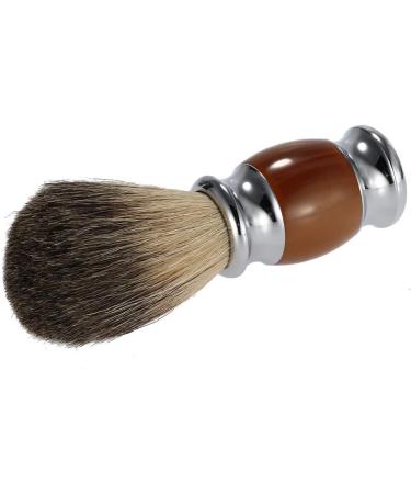 FESJOY Professional Shave Brush - Resin Handle Barber Tool for Men | Premium Beard Cleaning & Shaving Appliance - Buy Online on GoSupps.com
