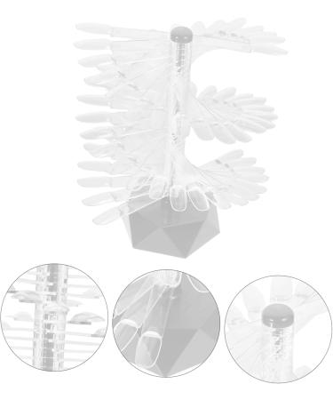 minkissy Acrylic Nail Display Stand Nail Art Stand Nail Stands for Nail Art Nail Practice Stand Nail Art Practice Stand Acrylic Nail Tips Display Stand Nail Stand Display Modeling Sample 6.2x6.2cm Grey - Buy Online on GoSupps.com