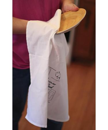 Christian Gifts for Women - 100% Cotton Tea Towels | Farmhouse Kitchen Decor | Dish Drying Hand Towels | White Flour Bread Cloth | Black - 012021 - Buy Online on GoSupps.com