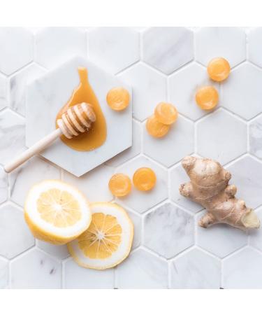 Manuka Health MGO 400+ Manuka Honey Lozenges with Lemon & Ginger - 58 Count - 8.8 oz - 100% Natural with Vitamin C - Buy Online on GoSupps.com