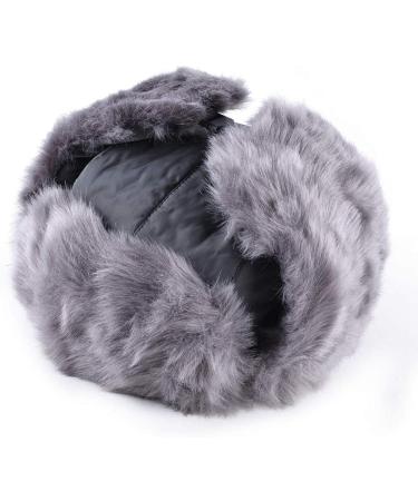 Lainin Winter Trapper Hat with Mask | Russian Ushanka Trooper Aviator Ski Hat - Black - Buy Online on GoSupps.com
