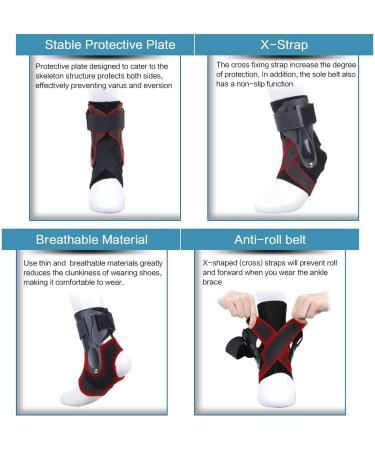 Buy Adjustable Ankle Braces for Men & Women - Elastic Support for Sprains & Arthritis - Sports Foot Sleeve - International Shipping - Buy Online on GoSupps.com