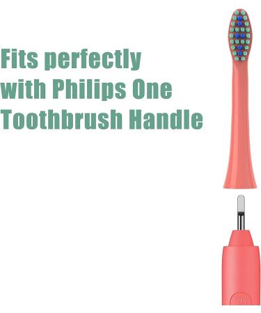 Compatible Replacement Toothbrush Heads for Philips Sonicare One Toothbrush - HY1100 (Coral) - Buy Online on GoSupps.com