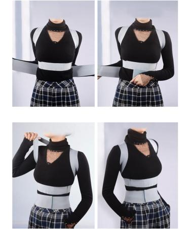 Fyearfly Back Bandage - Posture Correction Spine Alignment & Back Support - Thin Lightweight & Universal Fit - Buy Online on GoSupps.com