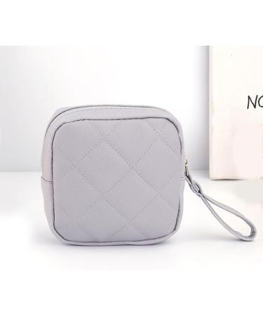 Portable Women's Sanitary Napkin Storage Bag | Travel Makeup & Tampon Organizer - Black - Buy Online on GoSupps.com