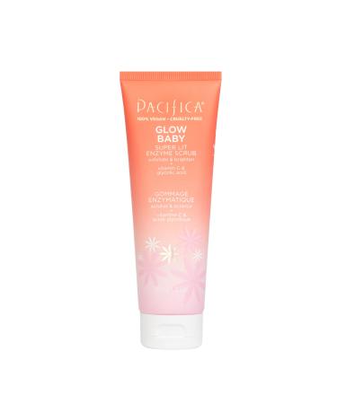 Pacifica Beauty  Glow Baby Super Lit Enzyme Scrub  Face Scrub Exfoliating Face Wash  Vitamin C & Glycolic Acid  Unclog Pores  Brightening  For soft & smooth skin  Microbead Free  Vegan & Cruelty Free - Buy Online on GoSupps.com