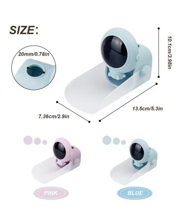 Buy Mylerct 2 Cartoon Astronaut Faucet Extension for Kids | Safe Non-Hurtful Tap Extender for Kitchen & Bathroom - Blue & Purple - Buy Online on GoSupps.com