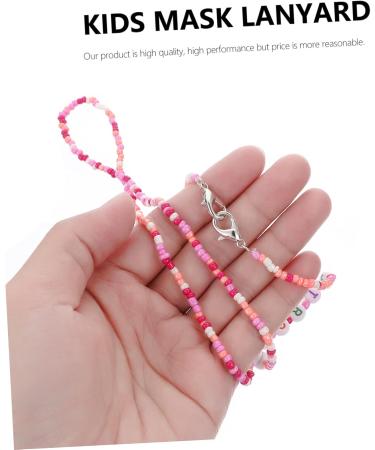 Beaupretty 2pcs Anti-Lost Masks Chain | Clothes Rack Beads for Kids | European & American Acrylic Design - Buy Online on GoSupps.com